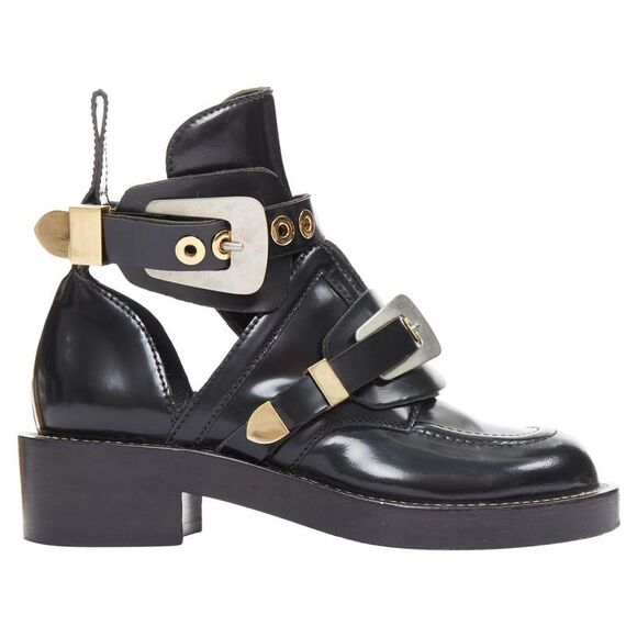Pre Loved balenciaga Women black | black Boots - Picture 1 of 8